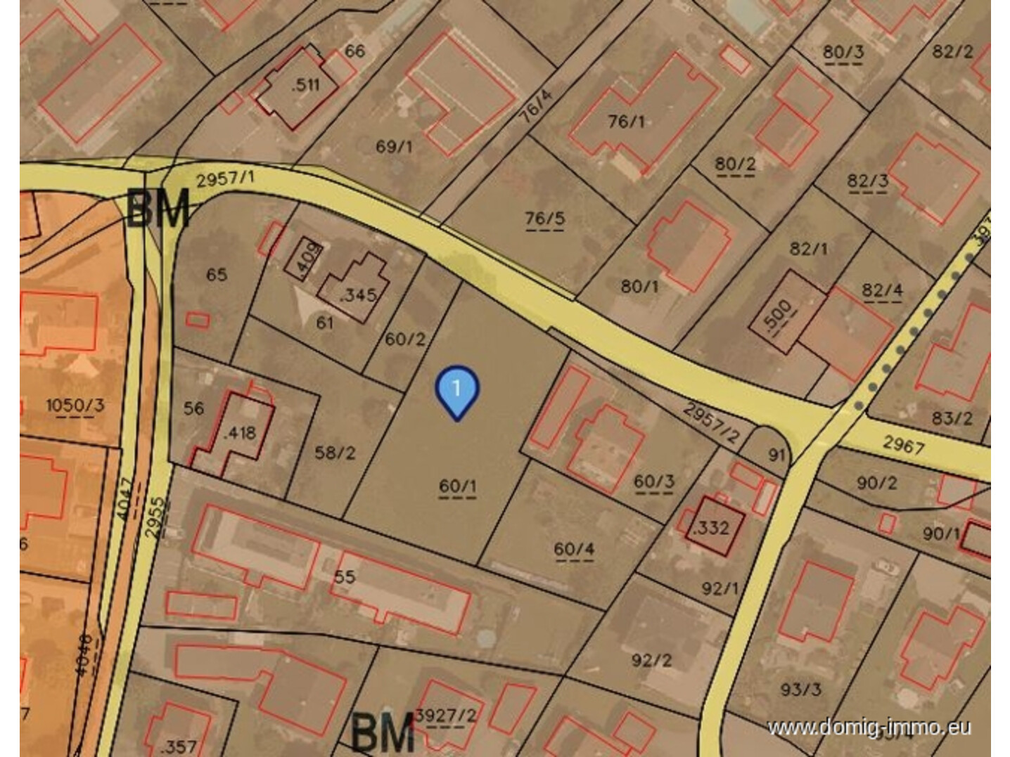Lageplan | Widmungsplan