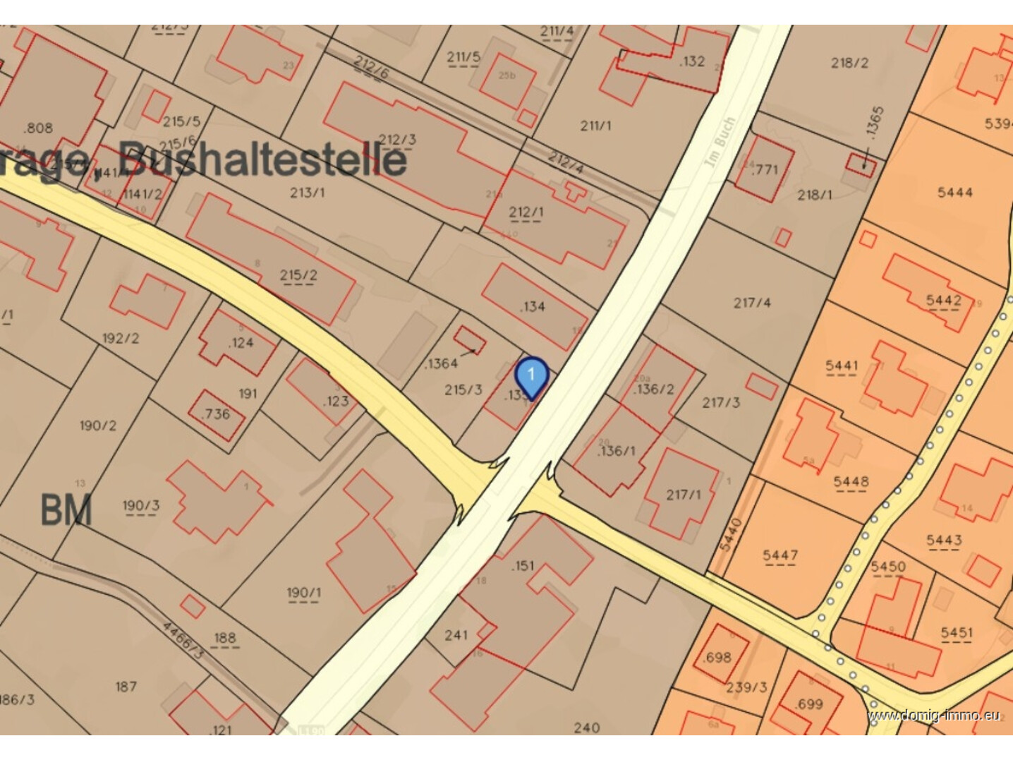 Lageplan/Widmungsplan