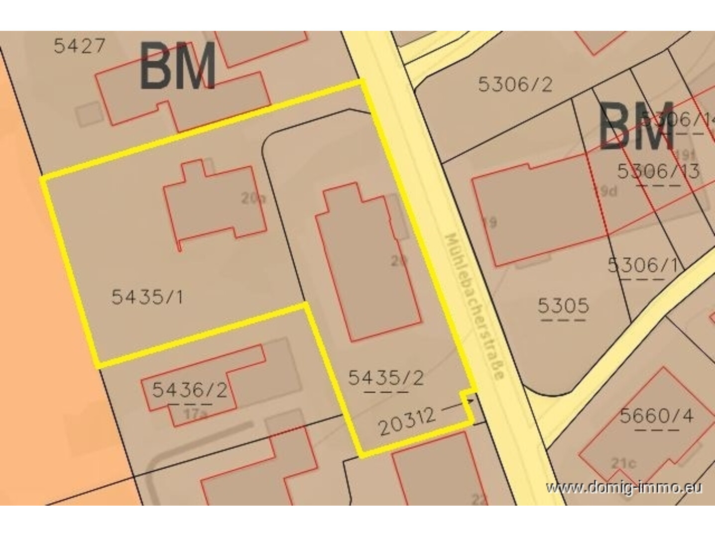 Lageplan | Widmungsplan