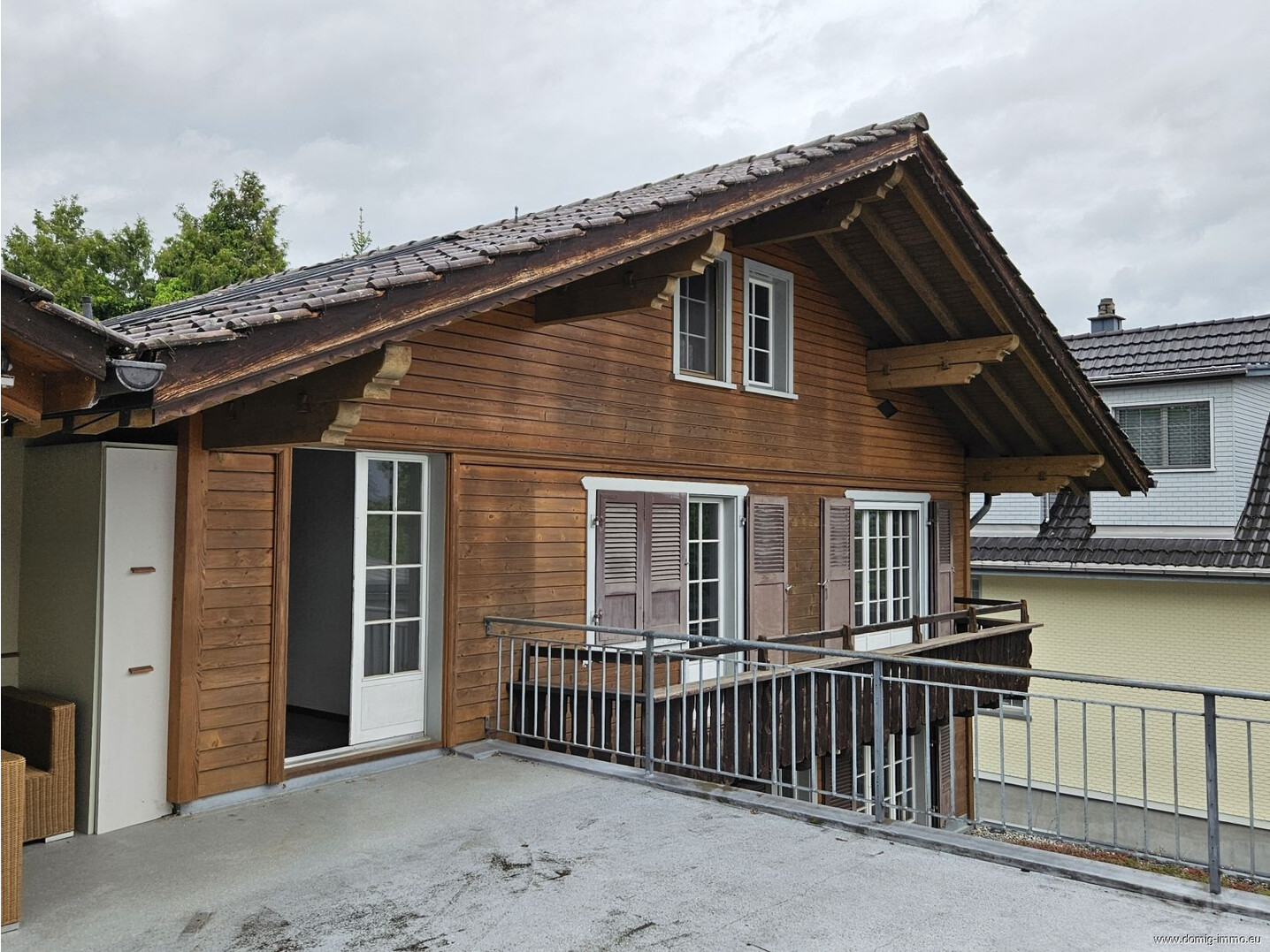 Terrasse Wohnaus
