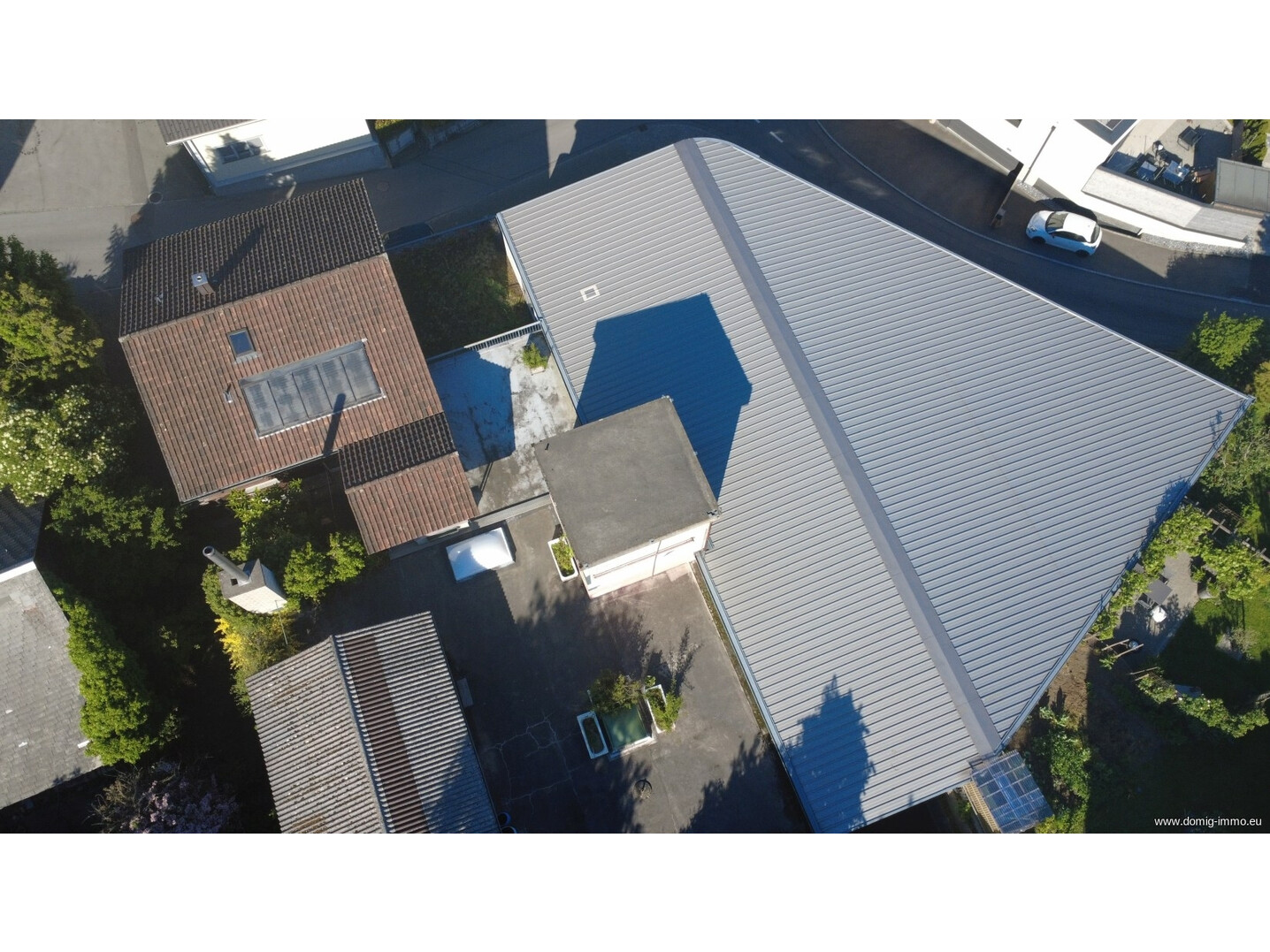 Terrasse Privat + Geschäft