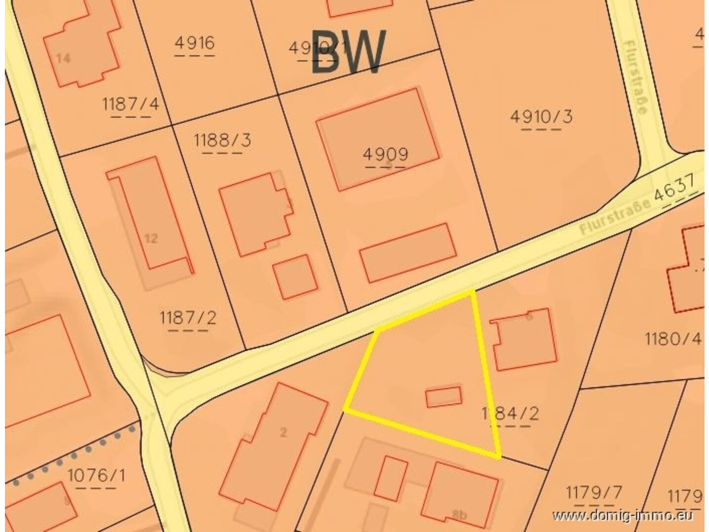 Lageplan | Widmungsplan