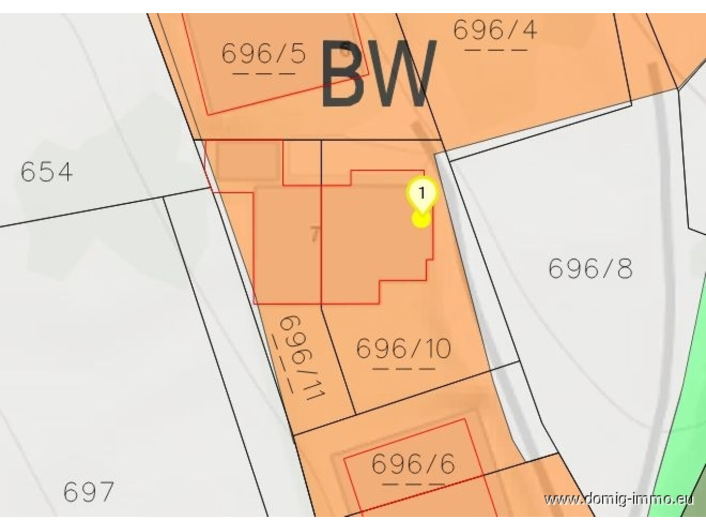 Lageplan | Widmungsplan