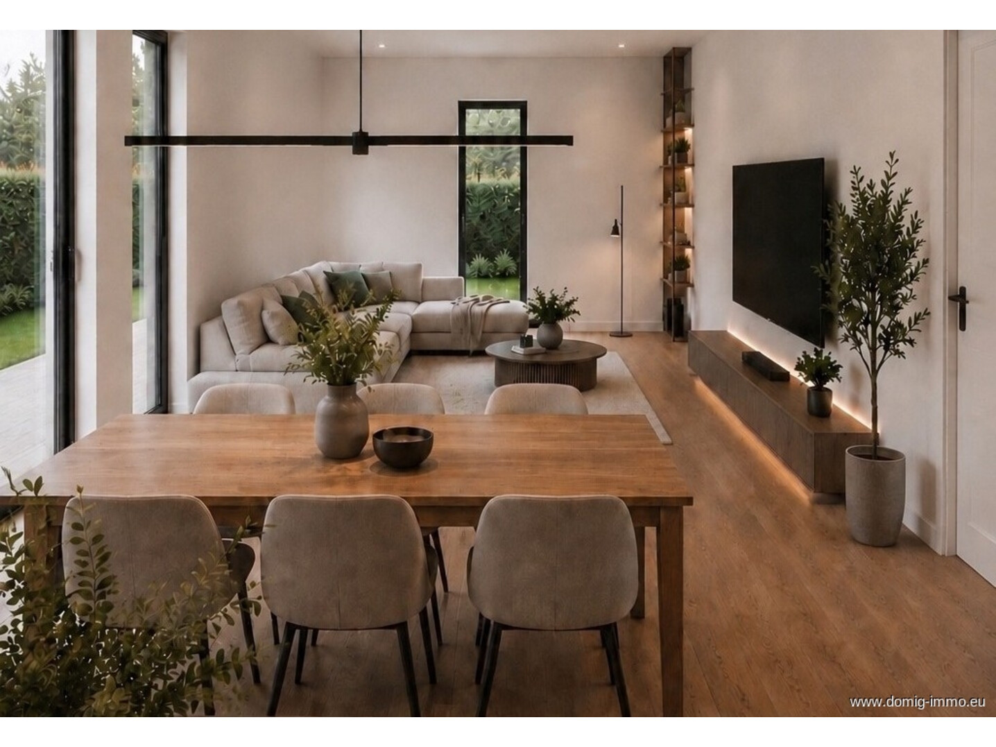 Rendering Einfamilienhaus (alleinstehend)