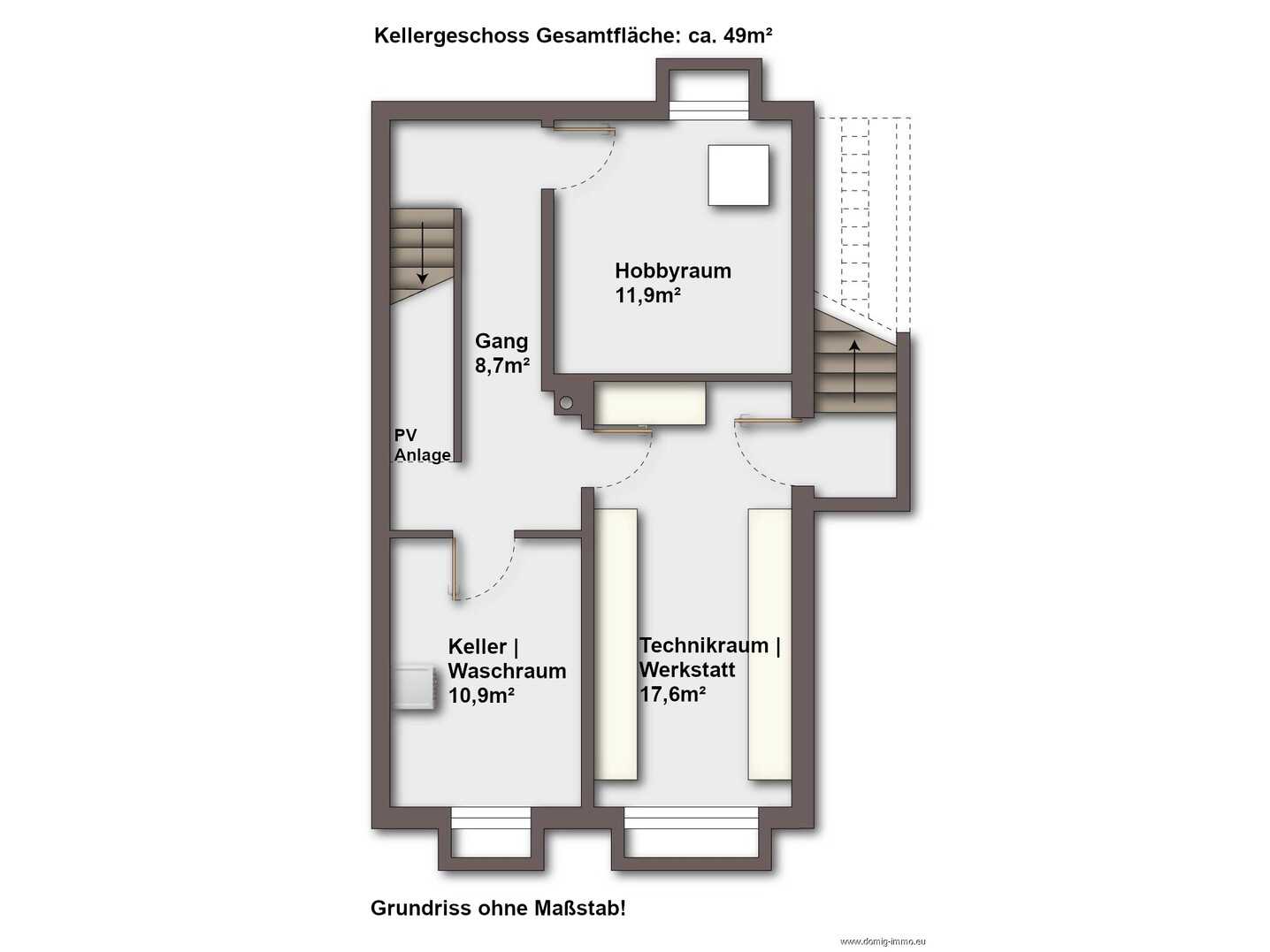 Grundriss KG | ohne Maßstab