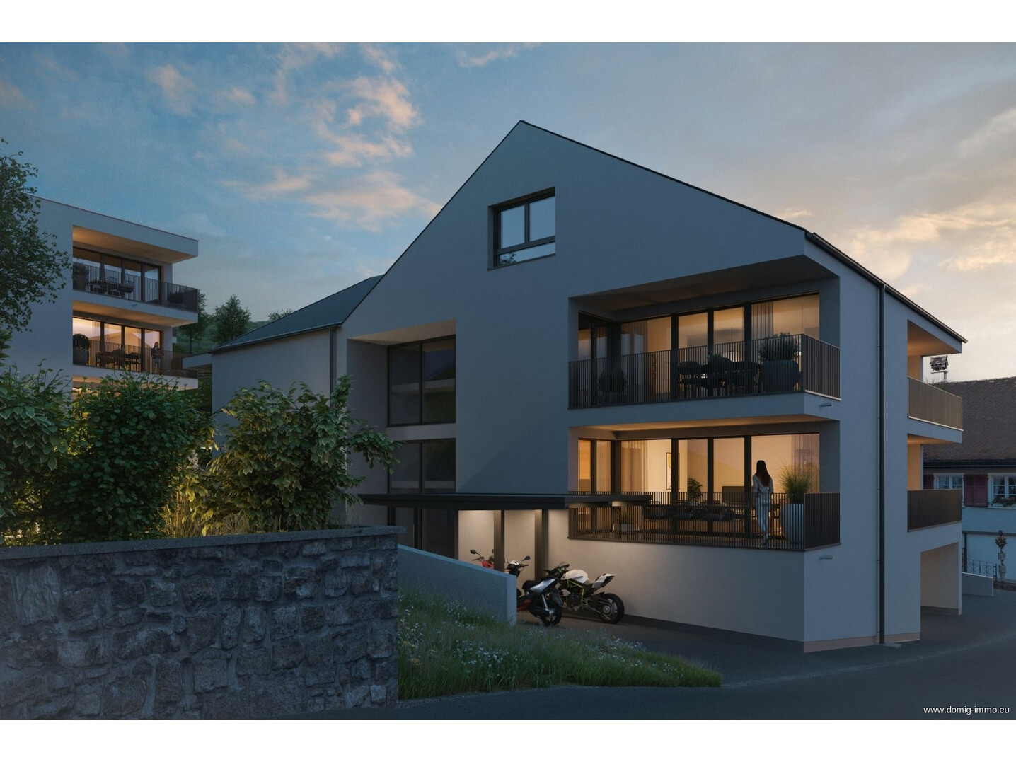 Ansicht | Haus 1+2