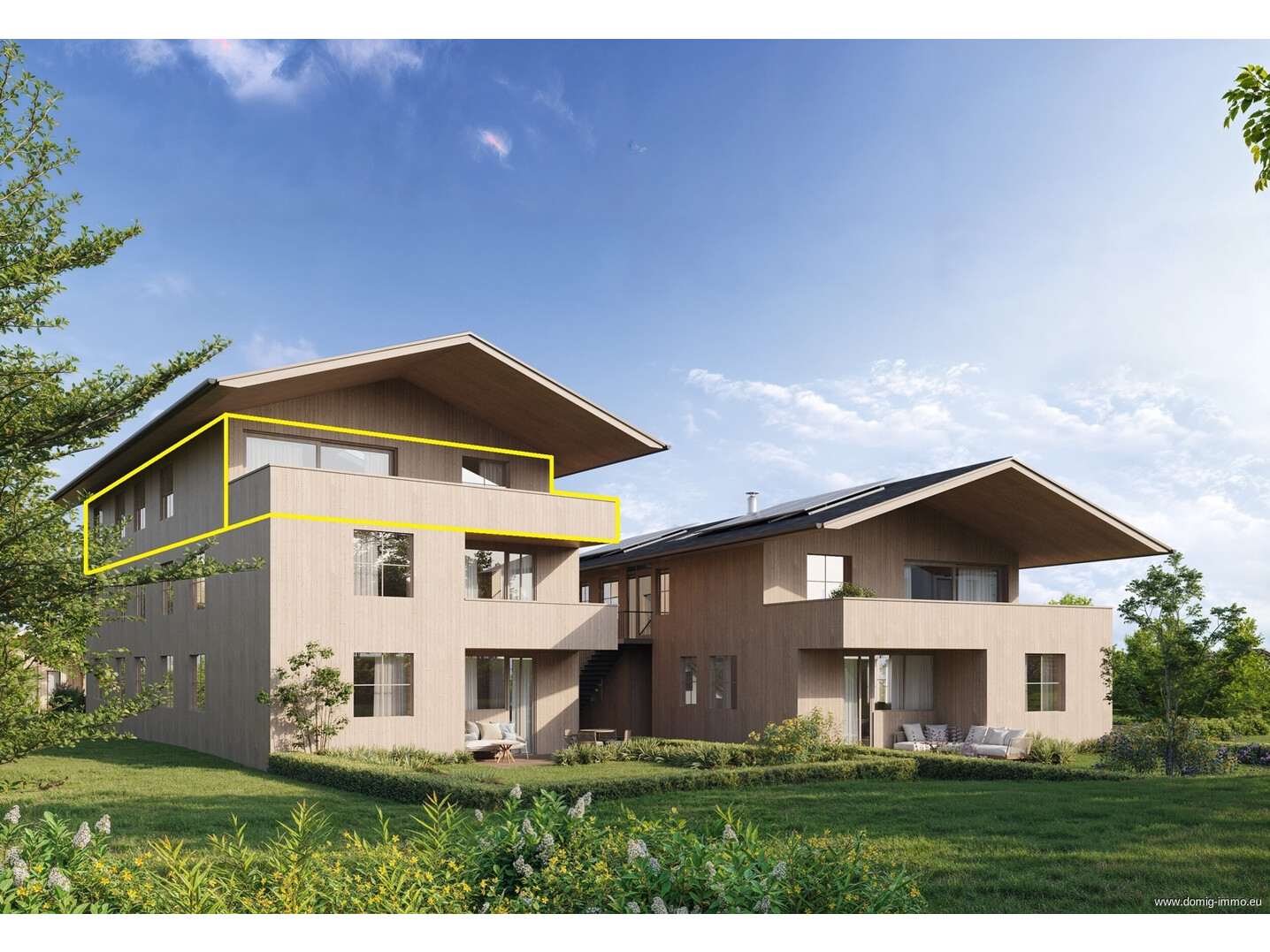Ansicht | Haus A+B