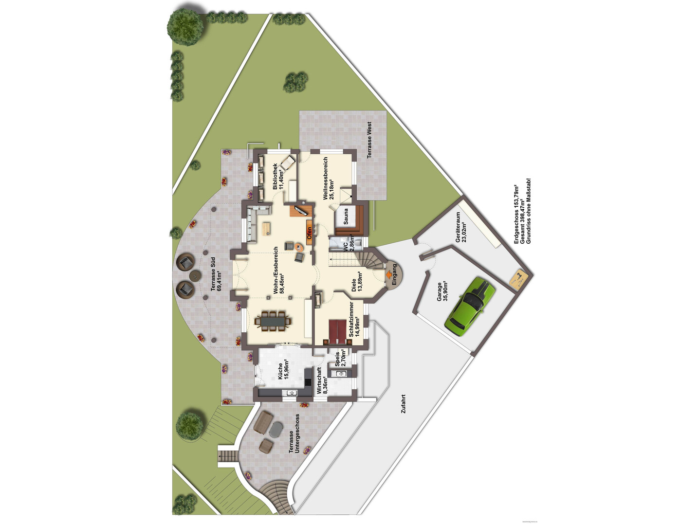 Grundriss Erdgeschoss