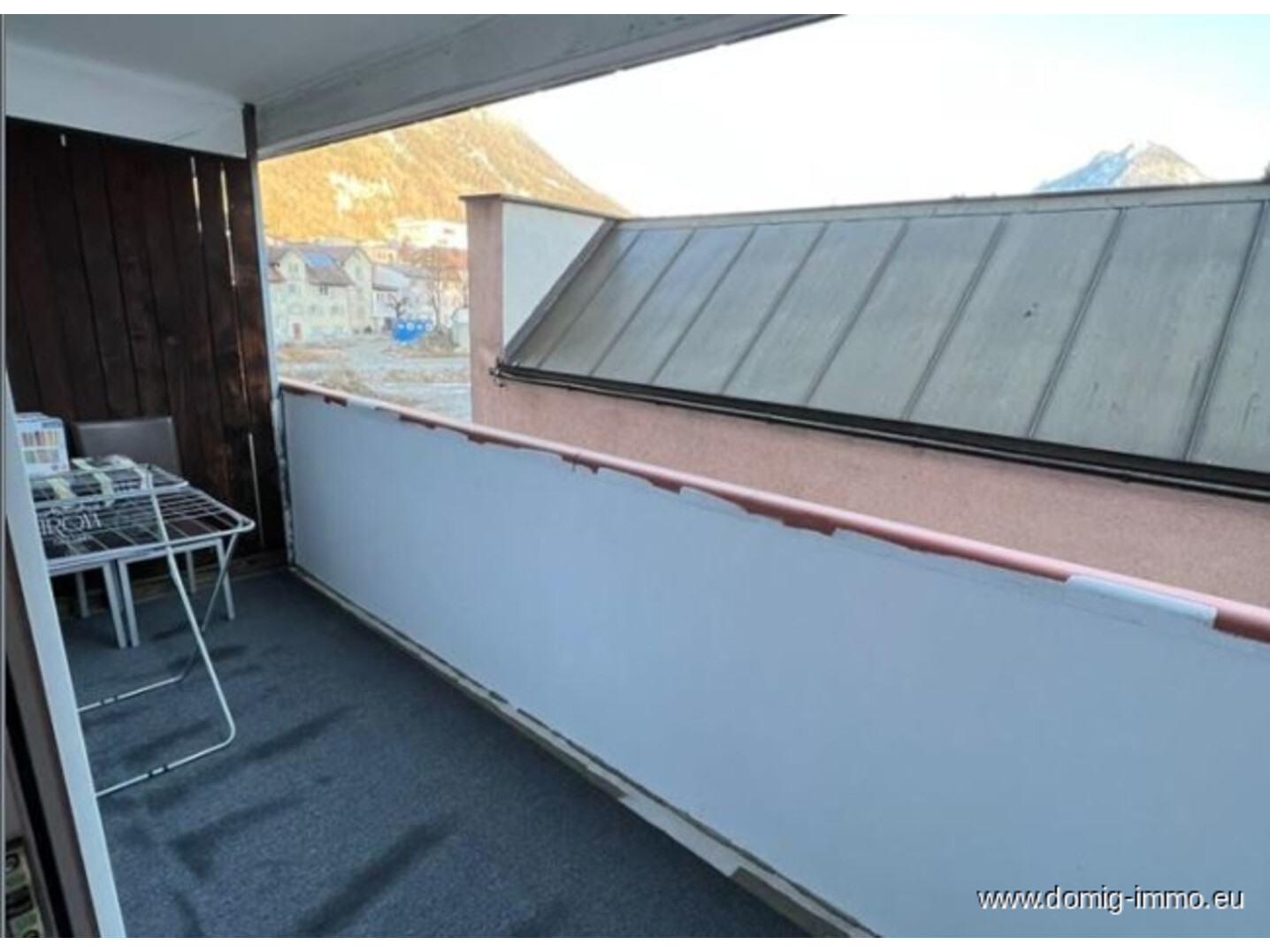 Balkon 1 Zim. Wohnung