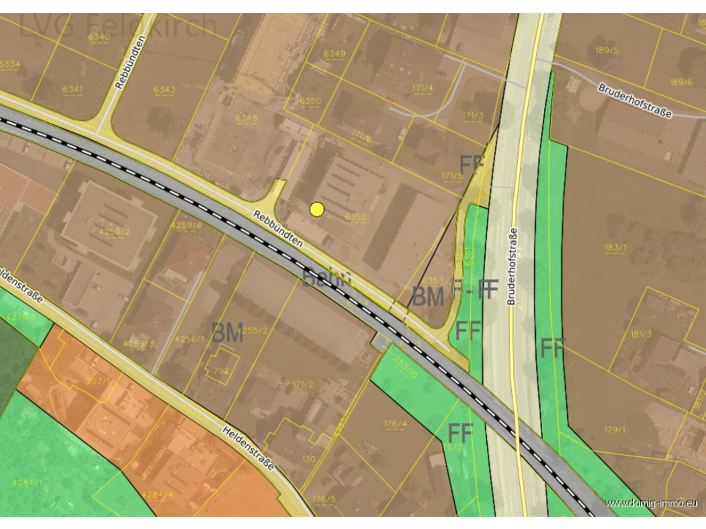 Lageplan / Widmungsplan