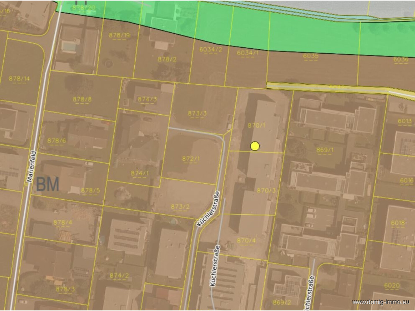 Lageplan / Widmungsplan