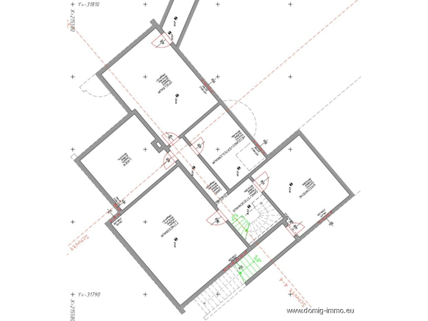 Grundriss Kellergeschoss