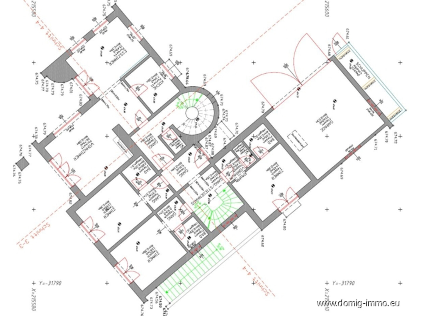 Grundriss Erdgeschoss