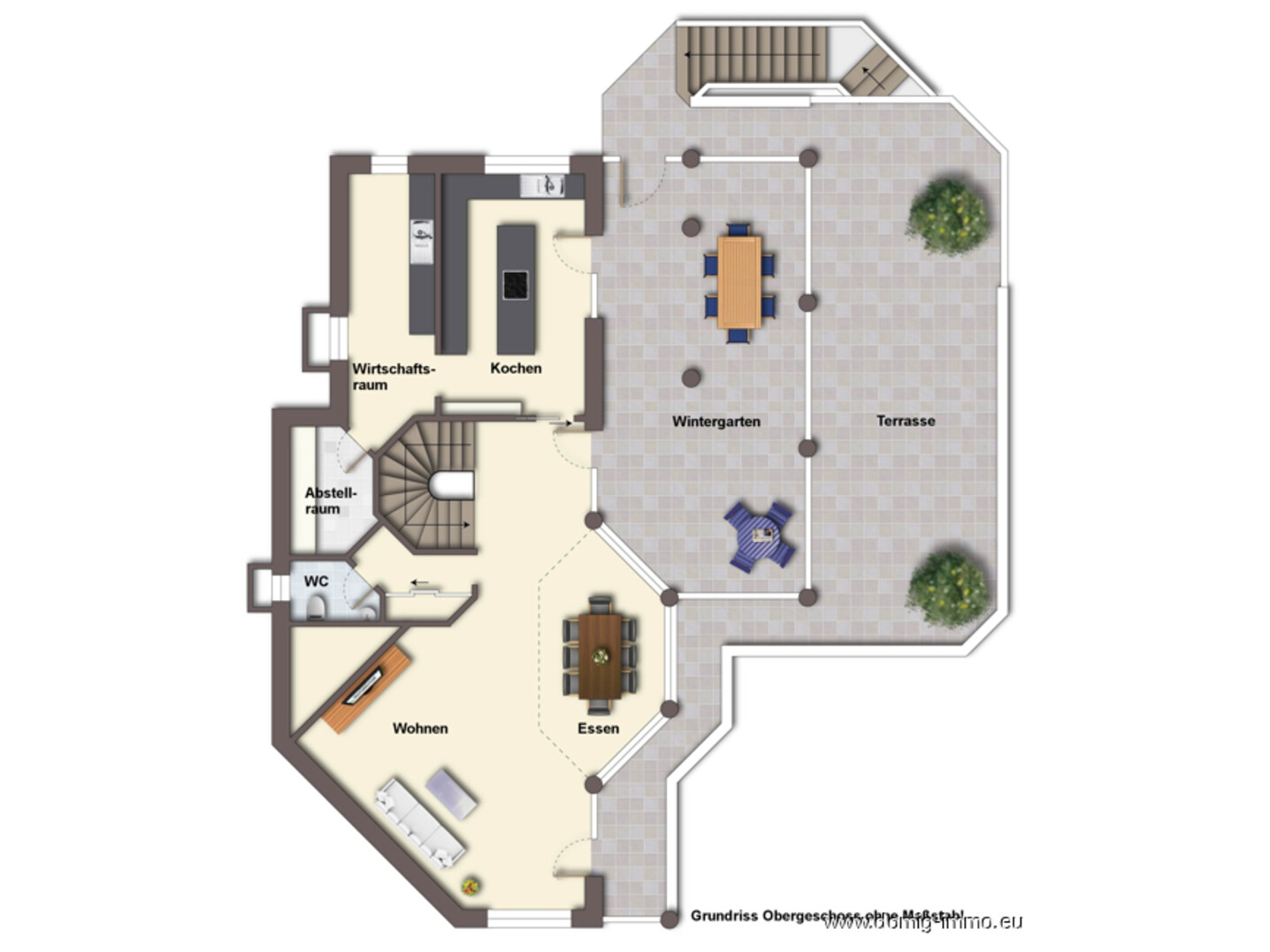 Grundriss OG ohne Maßstab