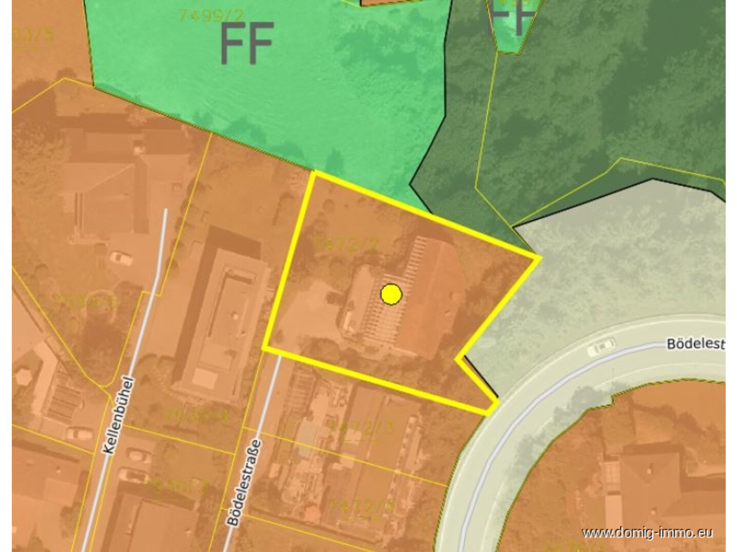 Lageplan / Widmungsplan