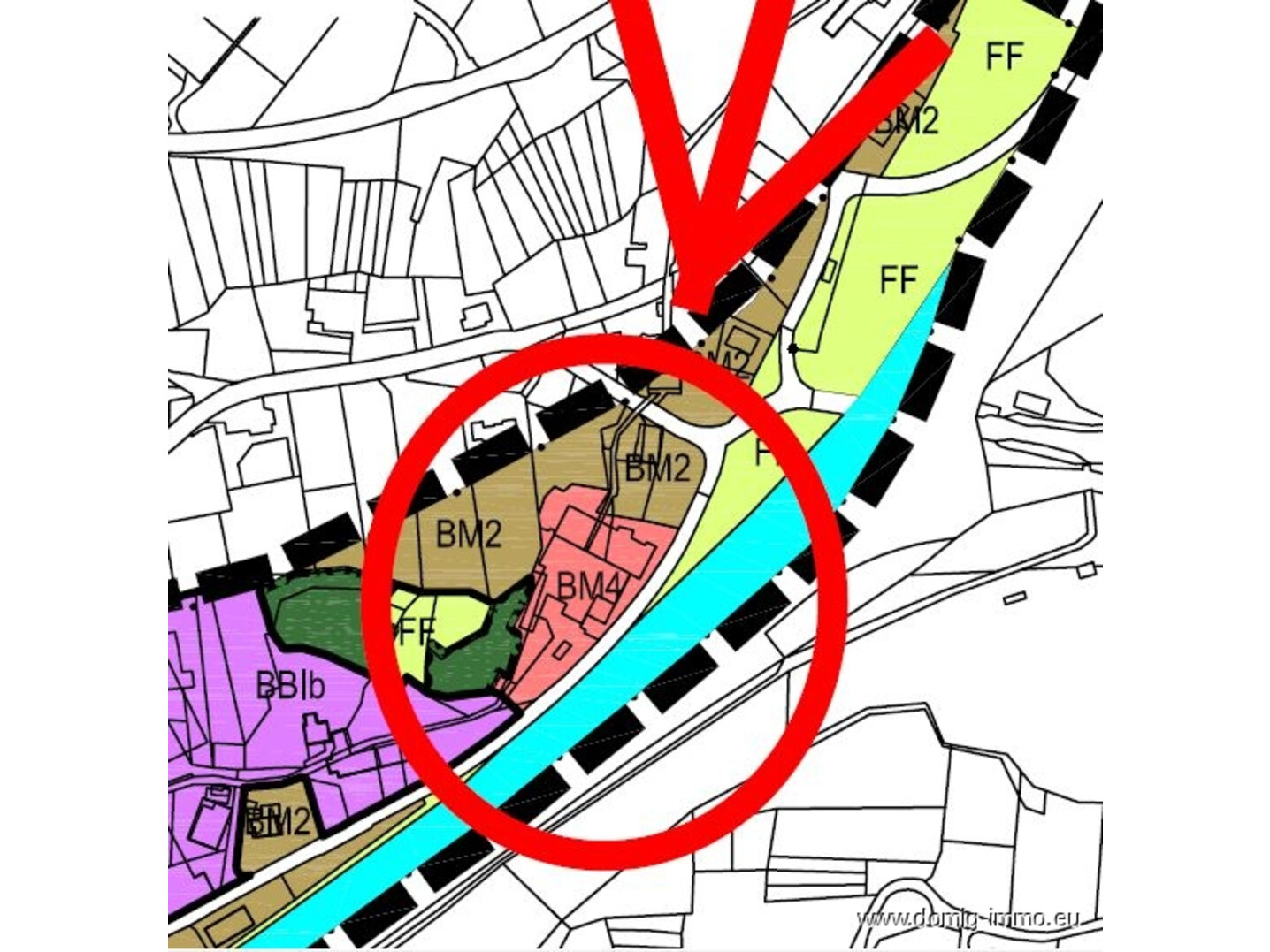 Lageplan / Widmungsplan