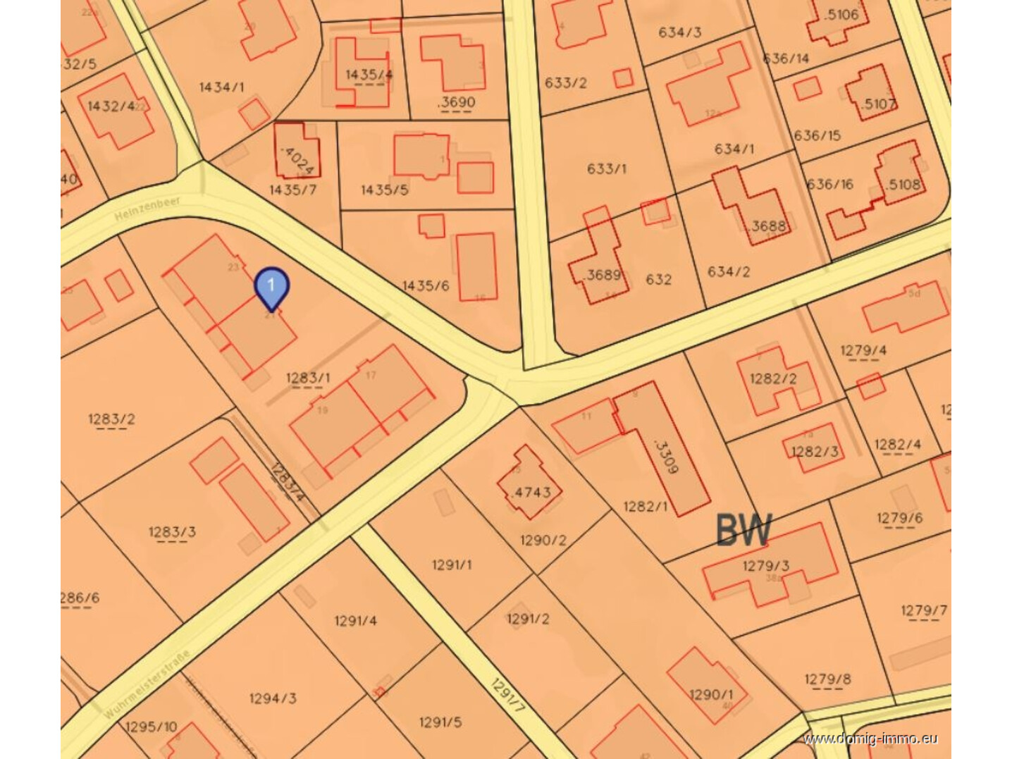 Lageplan / Flächenwidmung