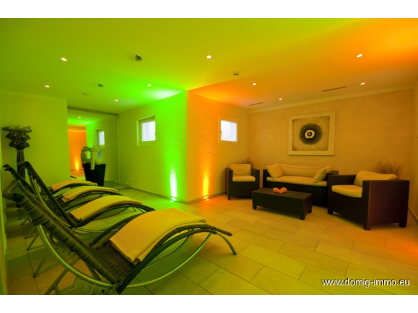 Bäderbereich-Ruheraum