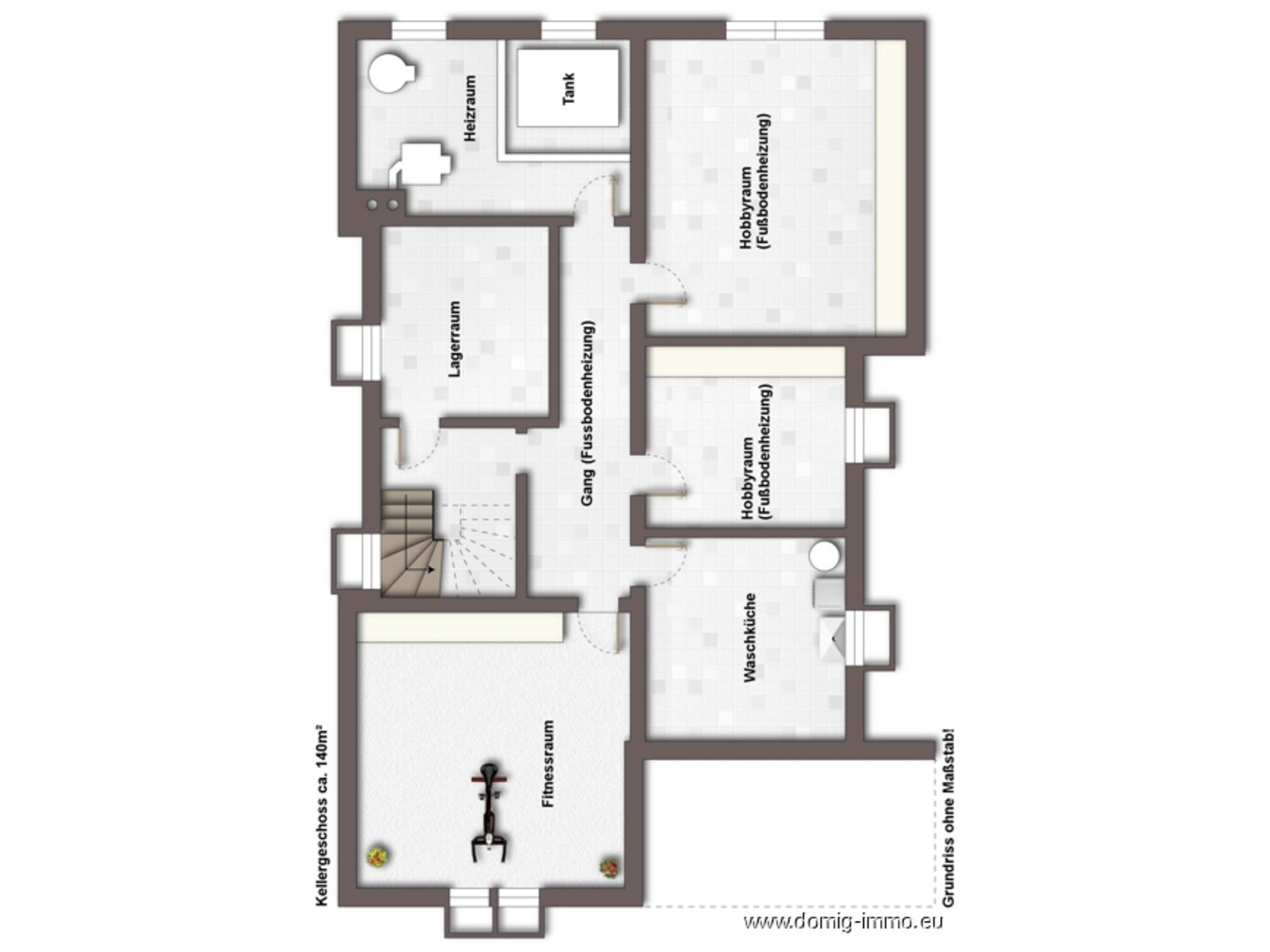 Grundriss Kellergeschoss