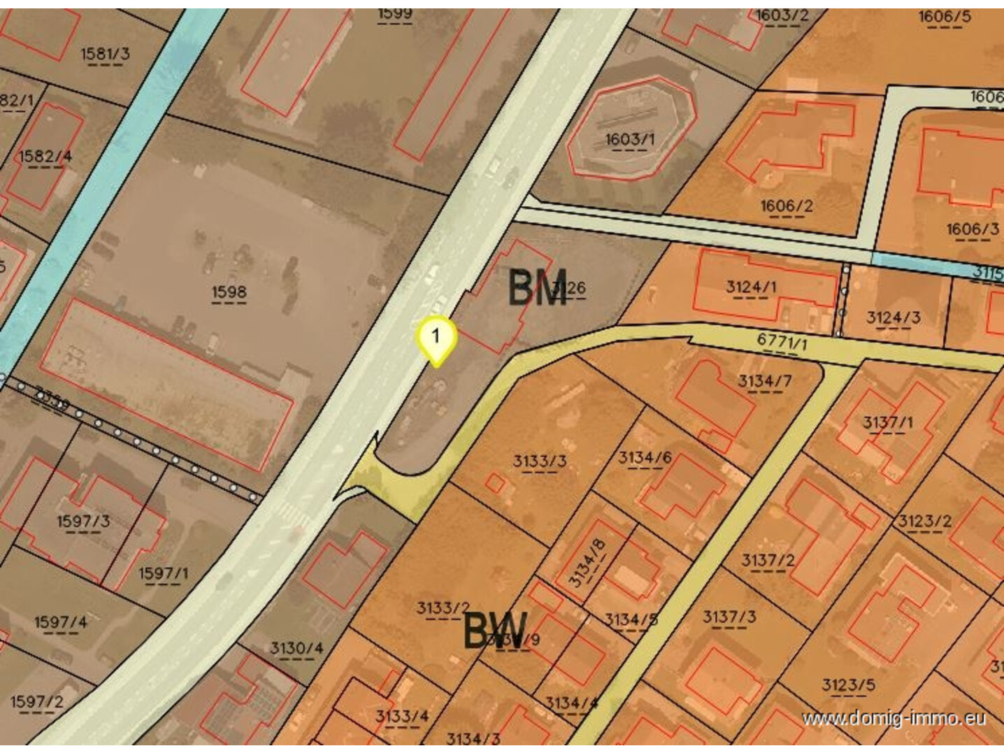 Lageplan / Widmungsplan