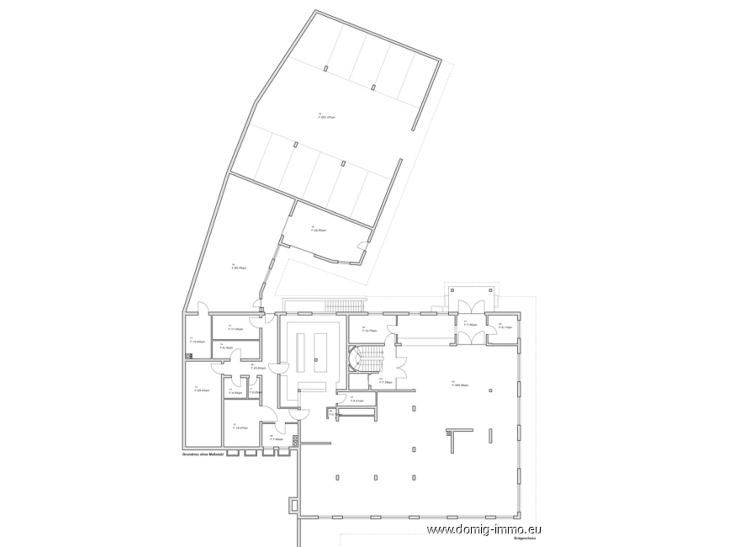 Grundriss Erdgeschoss ohne Maßstab