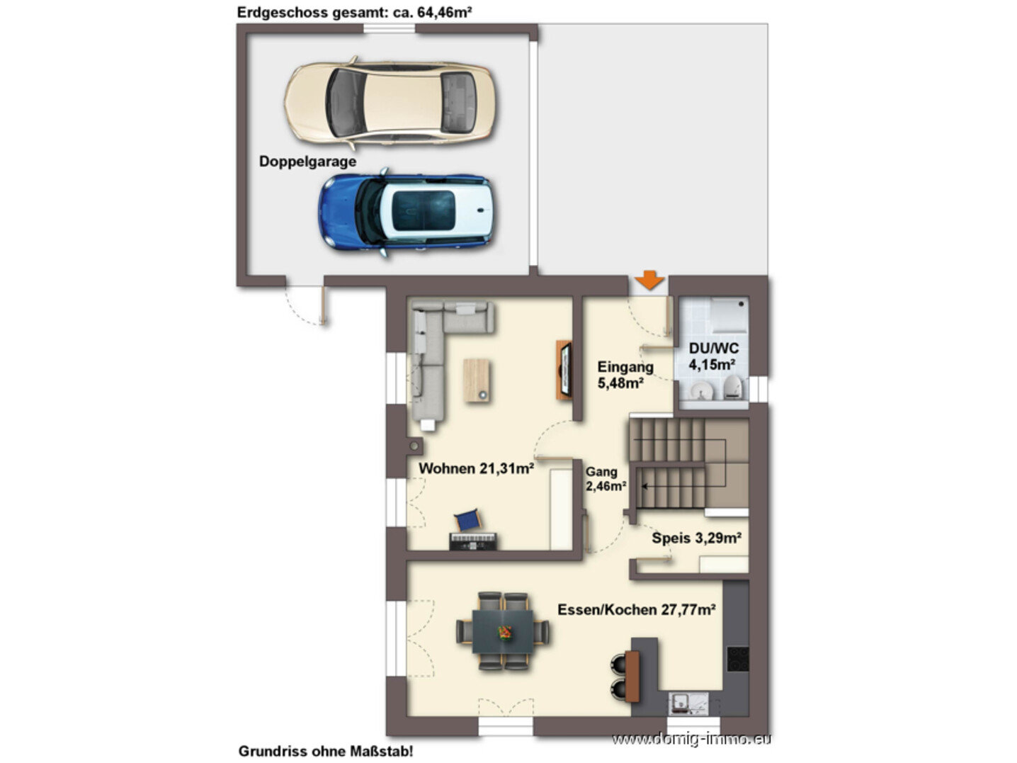 Grundriss Erdgeschoss