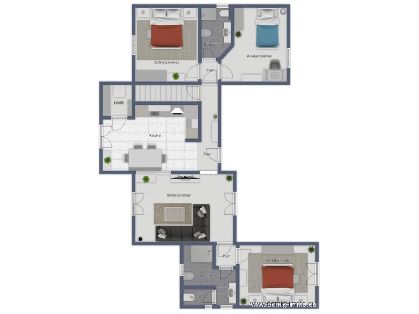 Grundriss EG ohne Maßstab
