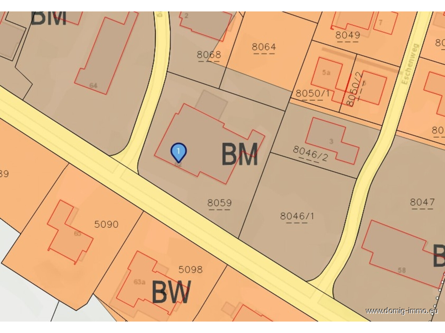 Lageplan | Widmungsplan