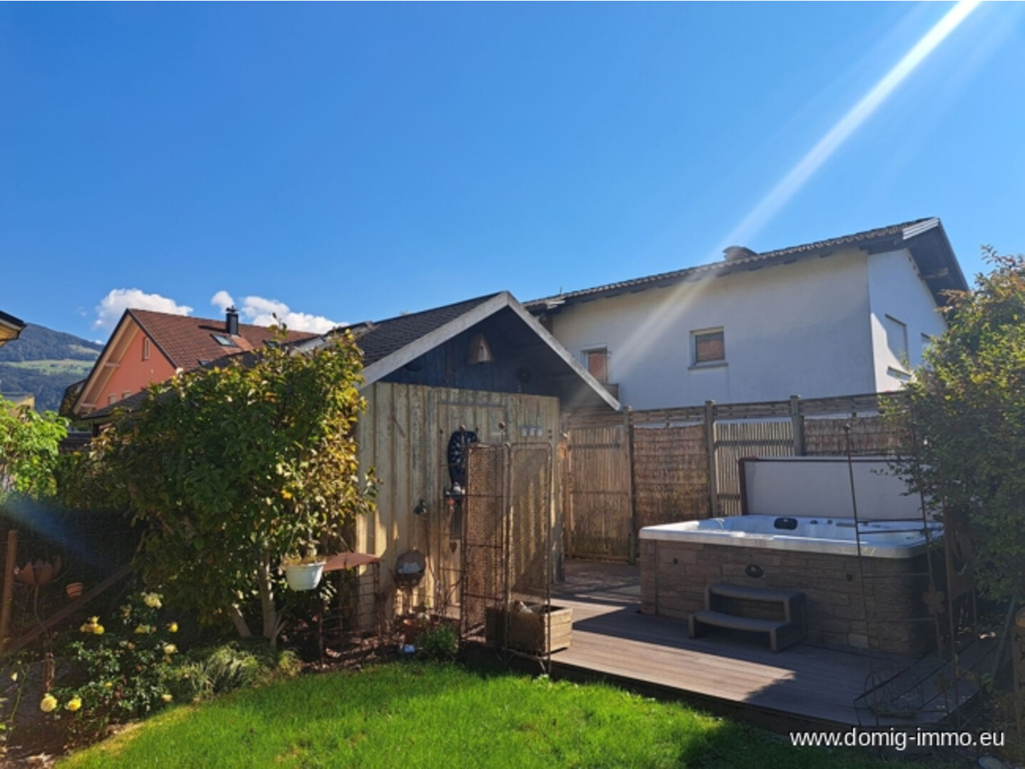 Gartenhaus mit Sauna