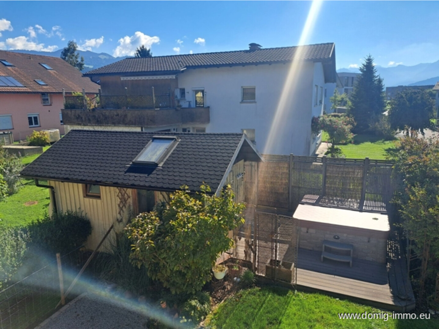 Gartenhaus mit Sauna