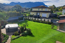 Garten mit Whirlpool