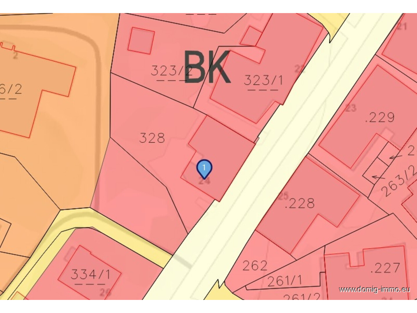 Lageplan | Widmungsplan